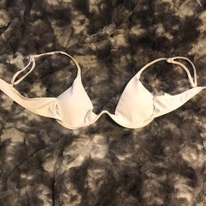 Romwe white bikini top